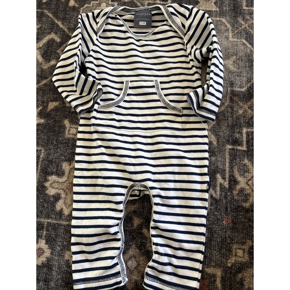 toobydoo Baby Boys 6-12 London Romper